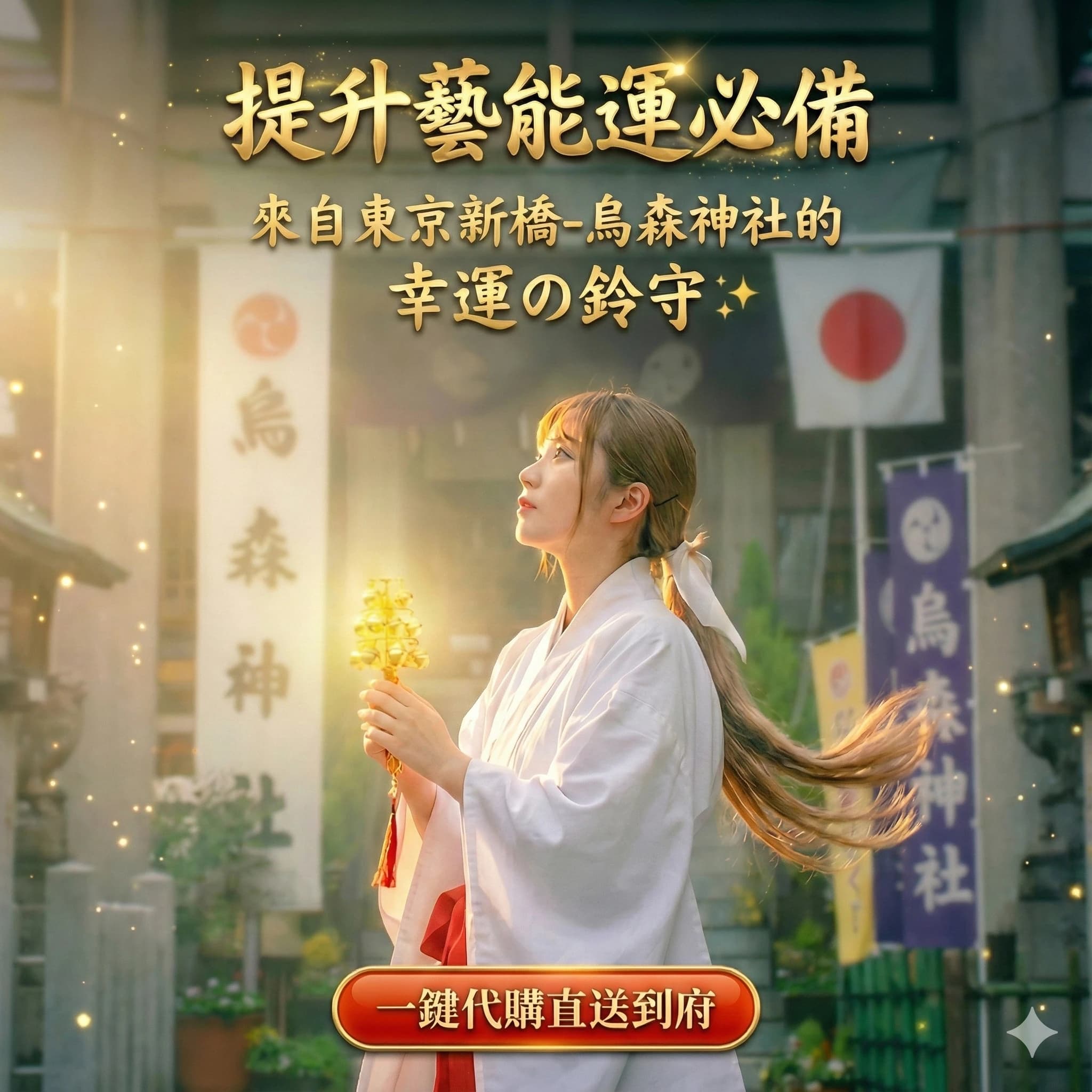 FWT 幸運鈴守方形廣告素材
